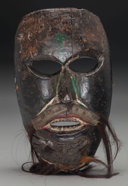 Mask, Nepal   a very nice primitive mask from th (1 of 2)