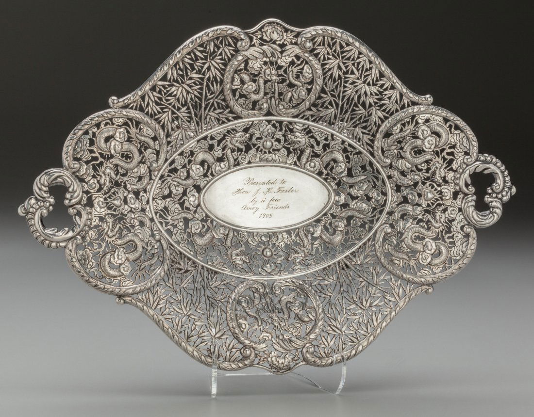 A Wang Hing & Co. Chinese Export Silver Reticula (1 of 3)