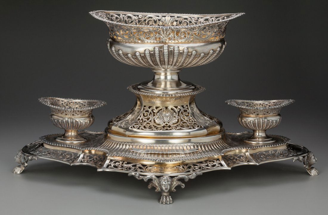 A Catchpole and Williams Edwardian Partial Gilt (1 of 3)