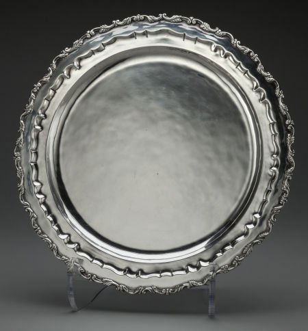 A Sanborns Silver Serving Tray, Mexico City, Mex (1 of 3)