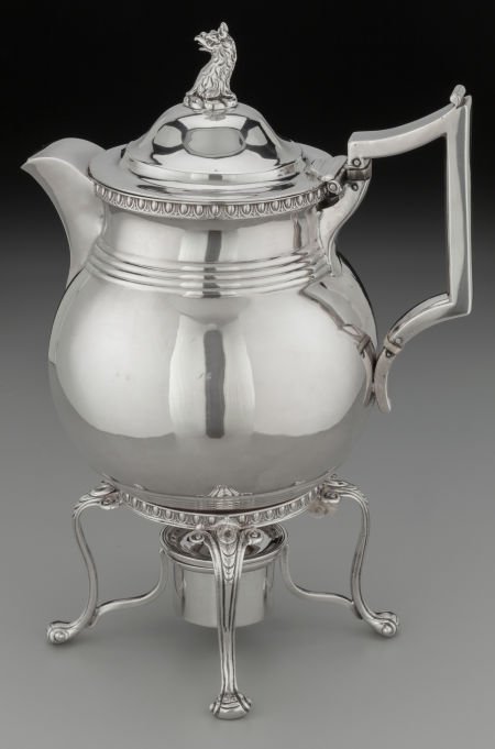 A William Nowland George IV Irish Silver Hot Wat (1 of 3)