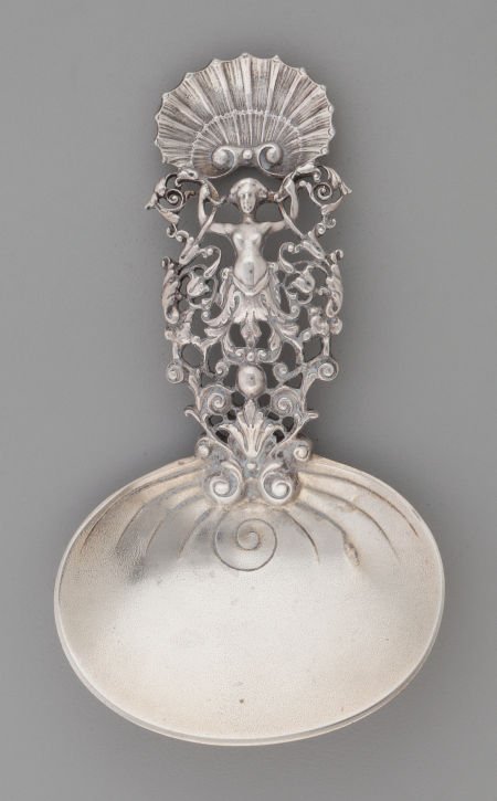 A Gorham Silver Reticulated Figural Bon Bon Spoo (1 of 3)