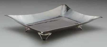 An Alfredo Sciarrotta Silver Footed Dish, Newpor (1 of 3)
