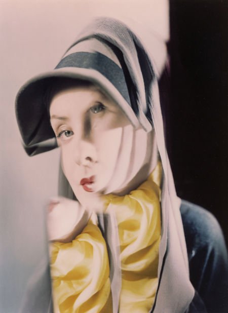 Erwin Blumenfeld (German/American, 1897-1969) Br: Erwin Blumenfeld (German/American, 1897-1969)Broken Mirror, 1947Dye transfe