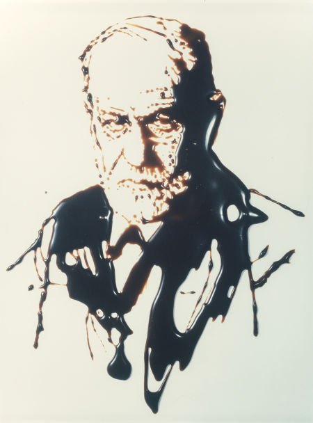 Vik Muniz (Brazilian, b. 1961) Sigmund (from Pic: Vik Muniz (Brazilian, b. 1961)Sigmund (from Pictures of Chocolate), 1999Dye