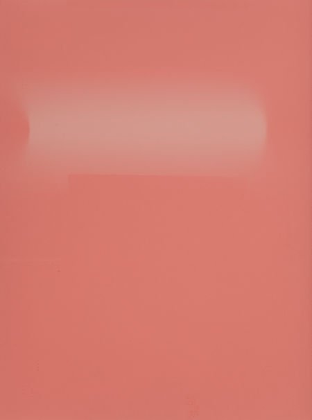 Sam Falls (American, b. 1985) Untitled (Pink Rol: Sam Falls (American, b. 1985)Untitled (Pink Roll), 2011Paper25-1/2 x 19