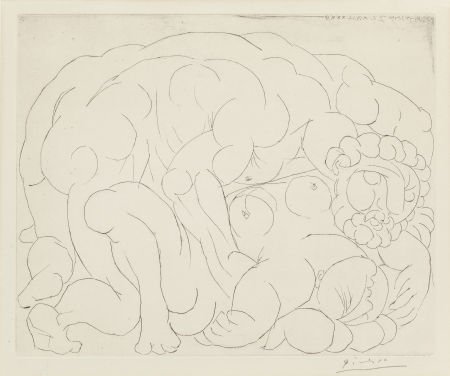 Pablo Picasso (Spanish, 1881-1973) Le Viol II (f (1 of 3)