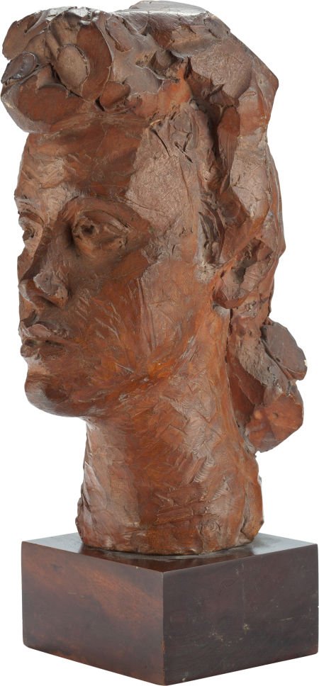 Jacques Lipchitz (French, 1891-1973) Portrait of: Jacques Lipchitz (French, 1891-1973)Portrait of Barbara Reis Poe, 1941Paint