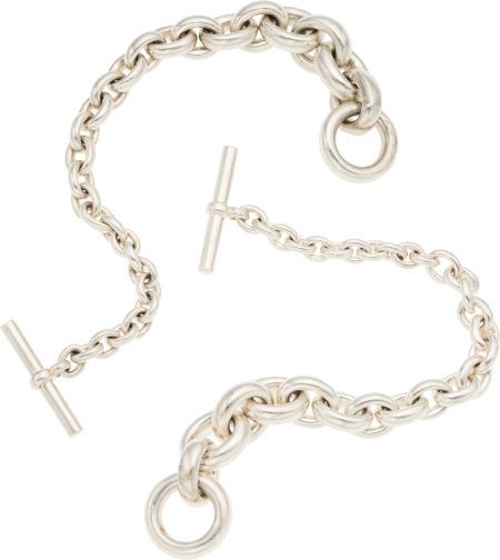 Hermes Set of Two; Sterling Silver Crescendo Bra (1 of 1)