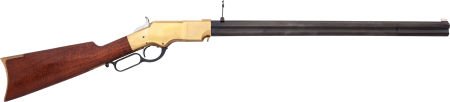 Uberti Henry Lever Action Rifle. Serial no. 090: Uberti Henry Lever Action Rifle. Serial no. 09087, .44-40 caliber, 24 ½-inch octagona