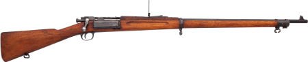 U.S. Springfield Model 1898 Krag Bolt Action Rif: U.S. Springfield Model 1898 Krag Bolt Action Rifle. Serial no. 117436. .30-40 Krag. 3
