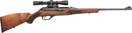 Heckler & Koch Model HK 770 Semi-Automatic Rifle: Heckler & Koch Model HK 770 Semi-Automatic Rifle with Leupold Vari-X 3 X9 Compact Scope. 