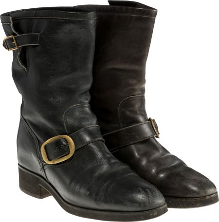 A Pair of Motorcycle Boots from "Cobra." Warner (1 of 3)