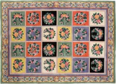 A Decorative Area Rug by Versace, Circa 1990s. W (1 of 2)