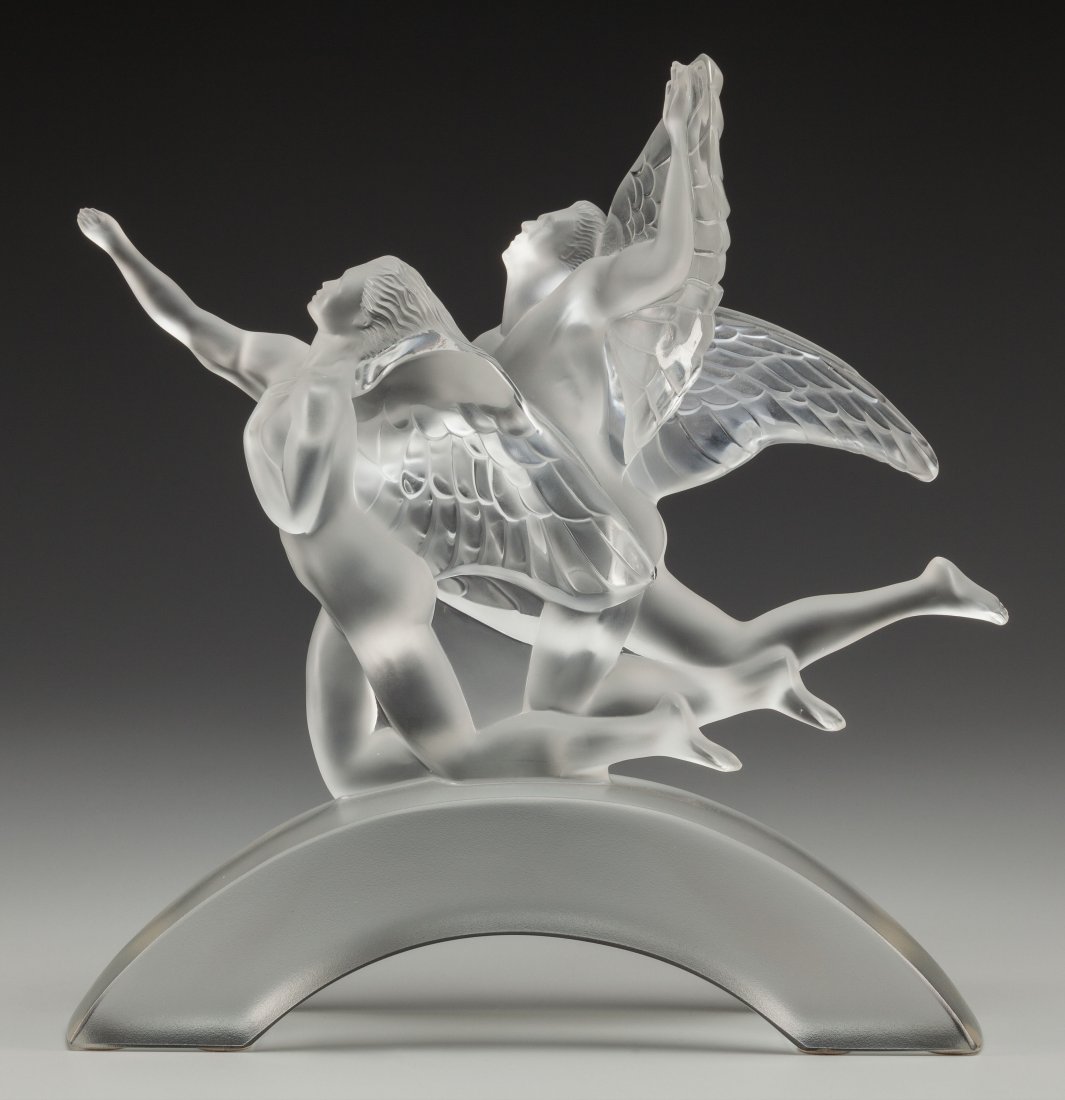 Limited Edition Lalique Frosted Glass Eden Celeb (1 of 3)