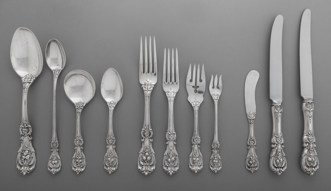 A One Hundred-and-Thirty Piece Reed & Barton Fra (1 of 4)