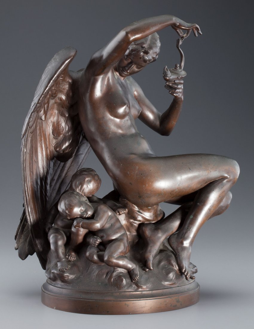 Emilie Boisseau (French, 1842-1923) Le Crépuscul (1 of 3)