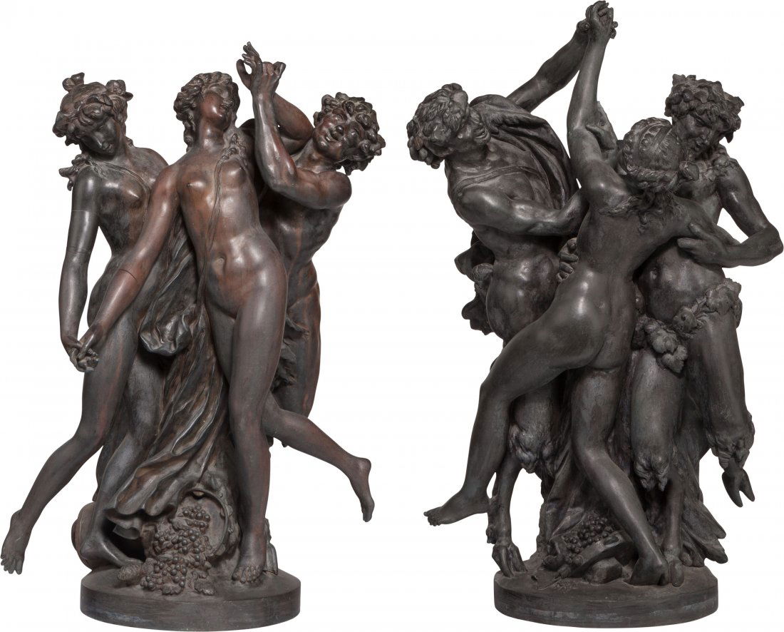 French School (19th Century) Pair of Bacchanalia (1 of 2)