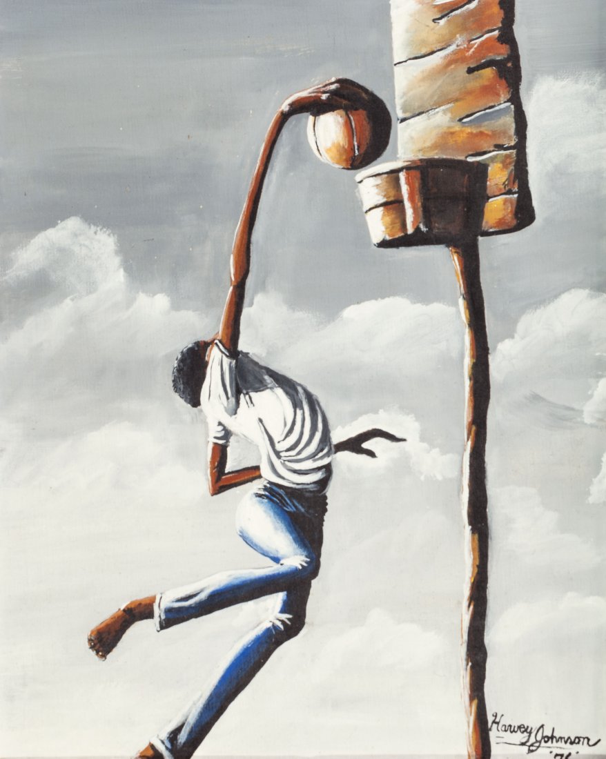 Harvey Johnson (American, b. 1947) Slam Dunk, 19 (1 of 4)