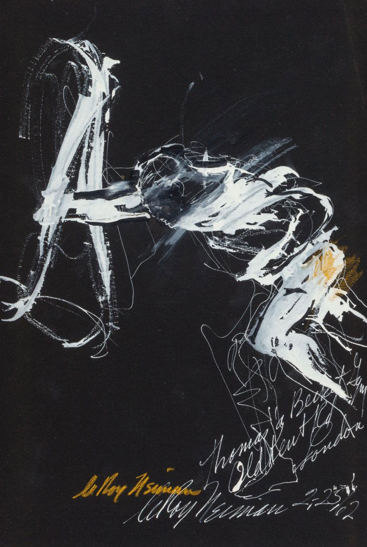 LeRoy Neiman (American, 1921-2012) Thomas A. Bec (1 of 3)