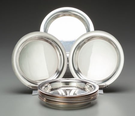 Eleven Christofle Silver-Plated Bread and Butter (1 of 3)