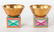65918: A Pair of Richard-Ginori Gilt and Enameled Porce