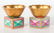 65918: A Pair of Richard-Ginori Gilt and Enameled Porce - 2