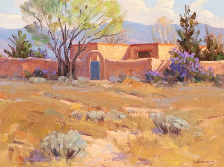 Bill Warden (American, 1927-1991) Hacienda Oil o (1 of 3)