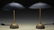 65944: A Pair of Robert Sonneman Enameled and Gilt Met - 2