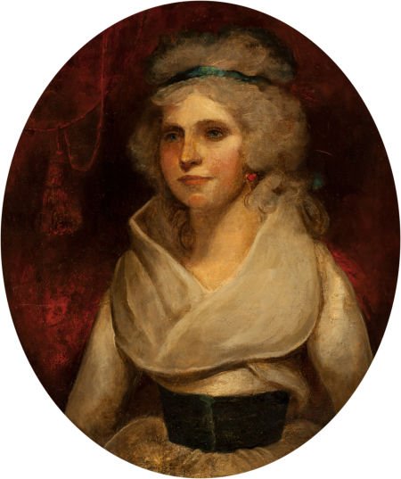 School of John Hoppner  Portrait of Miss Harriet (1 of 3)