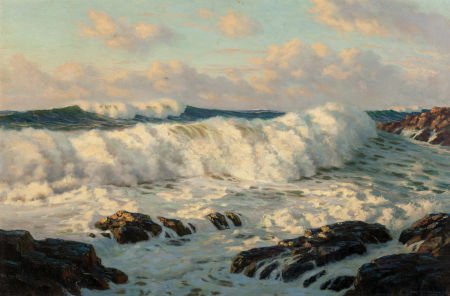 Josef M. Arentz (American, 1903-1969) Seascape, (1 of 4)