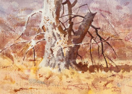 Joseph Stephen Bohler (American, b. 1938) Tree i (1 of 3)