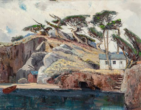 Douglas Shively (American, 1896-1991) Coastal Ho (1 of 3)