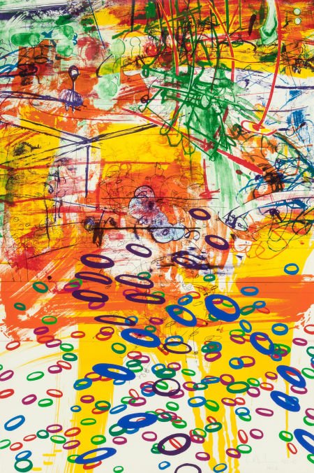 Carroll Dunham (American, b. 1949) Full Spectrum (1 of 3)