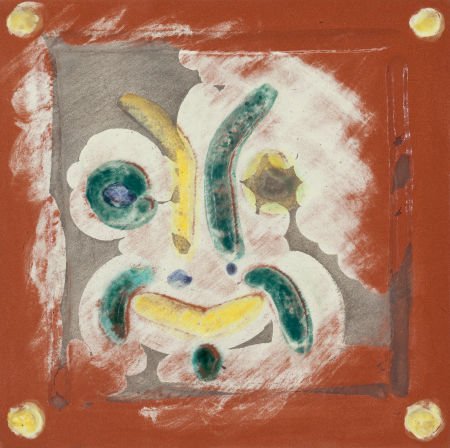 Pablo Picasso (Spanish, 1881-1973) Masque Rieur, (1 of 2)
