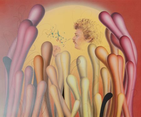 Yankel Ginzburg (American, b. 1945) Self Portrai (1 of 4)