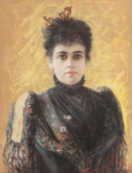 Alessandro Guaccimanni (Italian, 1864-1927) Lady (1 of 3)