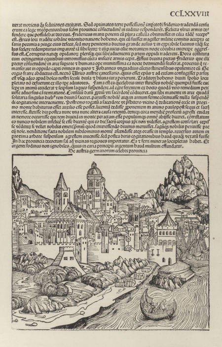 Hartmann Schedel (German, 1440-1514) Mayntz, Wel (1 of 3)