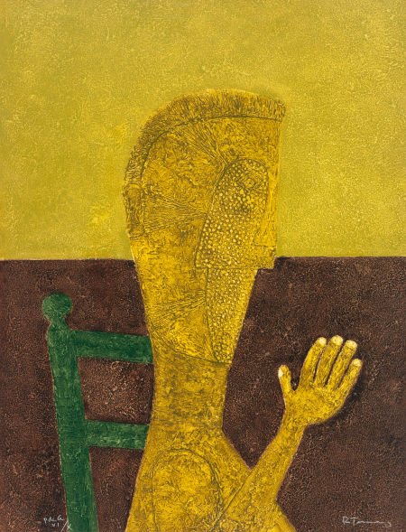 Rufino Tamayo (Mexican, 1899-1991) Personaje Sen (1 of 3)