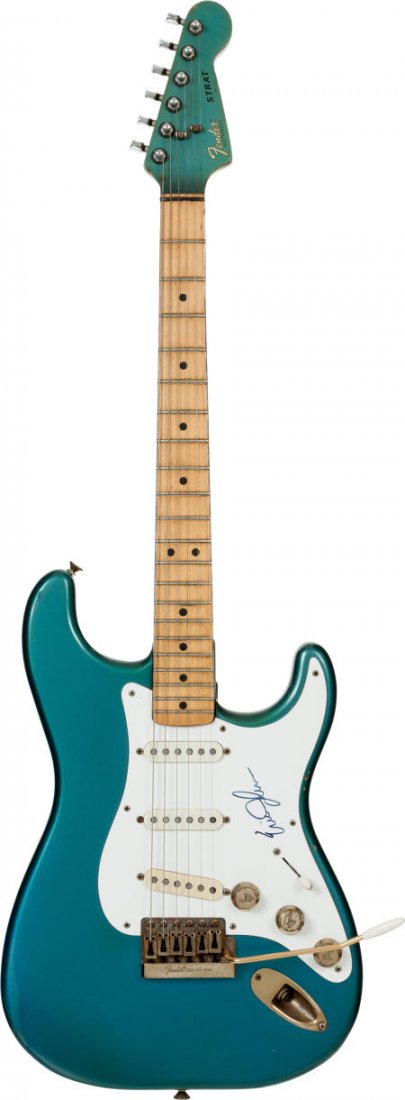 Eric Johnson Signed Guitar. This is a US-made Fe (1 of 3)