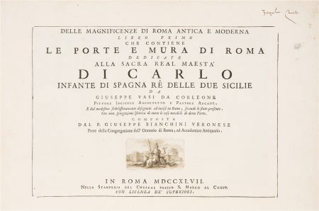 Giuseppe Vasi. Delle Magnificenze Di Roman Antic (1 of 4)