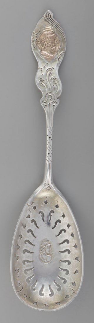 A Shiebler Homeric Pattern Partial Gilt Silver a (1 of 3)