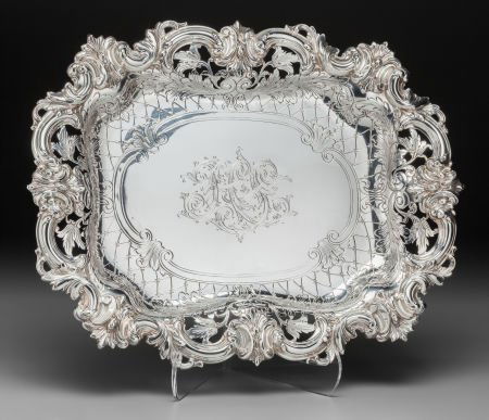 A Frank W. Smith Silver Bread Tray, Gardner, Mas (1 of 4)