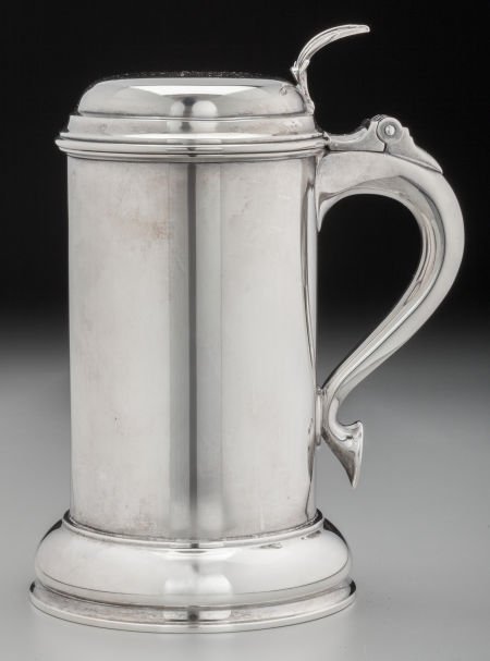 A Gorham Silver Tankard, Providence, Rhode Islan (1 of 3)