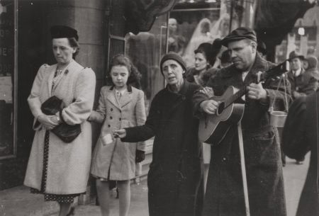 Walker Evans (American, 1903-1975) Two Blind Str: Walker Evans (American, 1903-1975)Two Blind Street Musicians, Halstad Street, Chicago</
