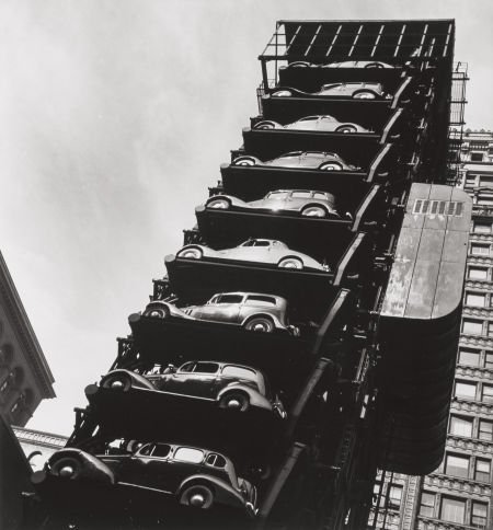 John Gutmann (German, 1905-1998) Elevator Garage: John Gutmann (German, 1905-1998)Elevator Garage, Chicago, 1936Gelatin silve