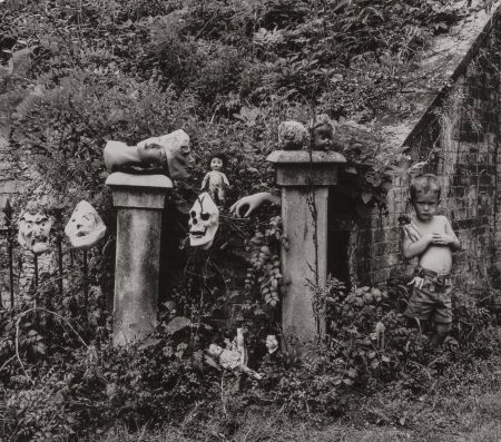 Ralph Eugene Meatyard (American, 1925-1972) Roma: Ralph Eugene Meatyard (American, 1925-1972)Romant #45, circa 1959Gelatin si