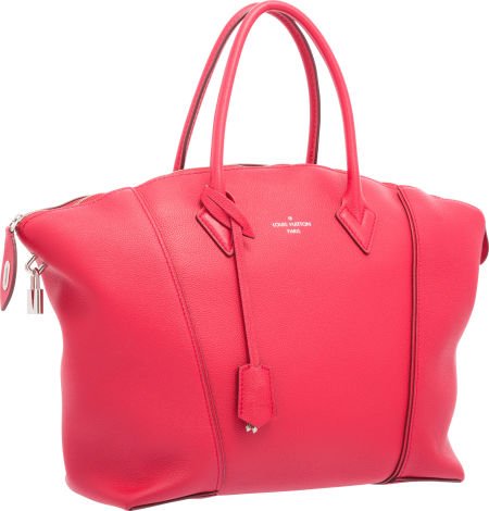 Louis Vuitton Framboise Red Veau Cachemire Leath (1 of 4)