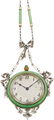 54256: Edwardian Lady's C.H. Meylan Diamond, Enamel, Pl - 2
