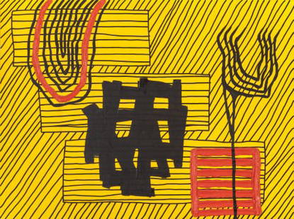 Jonathan Lasker (b. 1948) Styles of Perception,: Jonathan Lasker (b. 1948)Styles of Perception, 1992Oil on canvas30 x 40